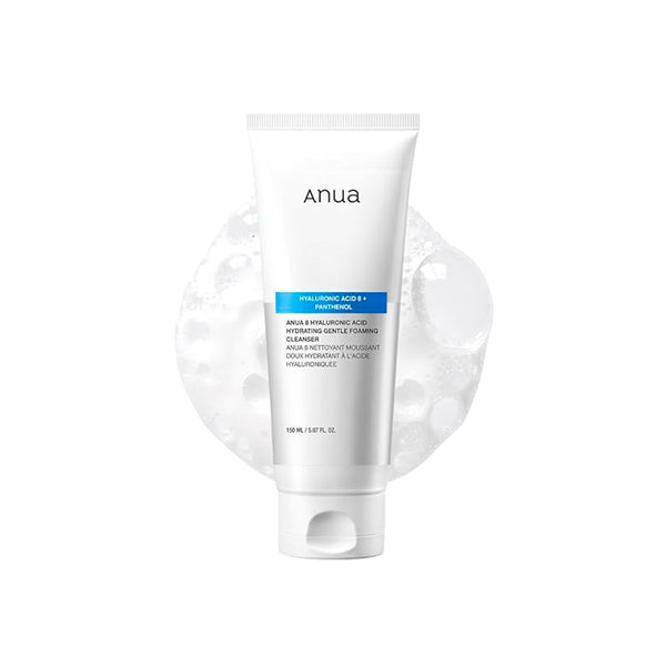 ANUA - HYALURONIC ACID HYDRATING GENTLE FOAMING CLEANSER