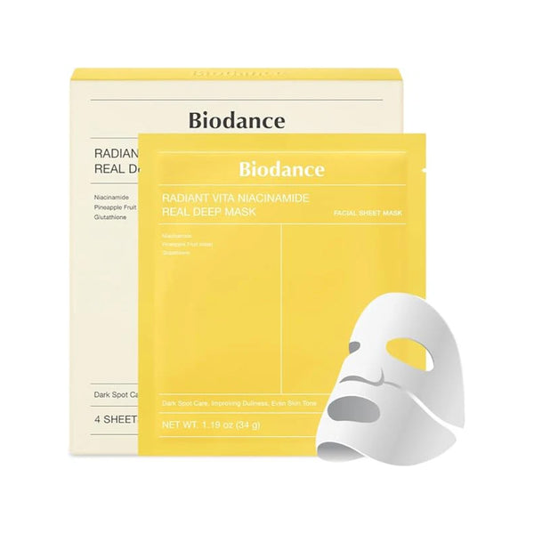 BIODANCE - RADIANT VITA NIACINAMIDE REAL DEEP MASK X 1