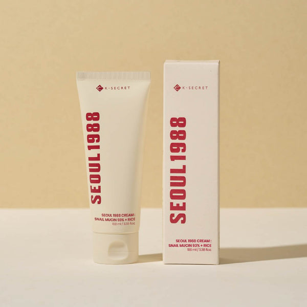 K-SECRET - SEOUL 1988 CREAM: SNAIL MUCIN 93% + RICE