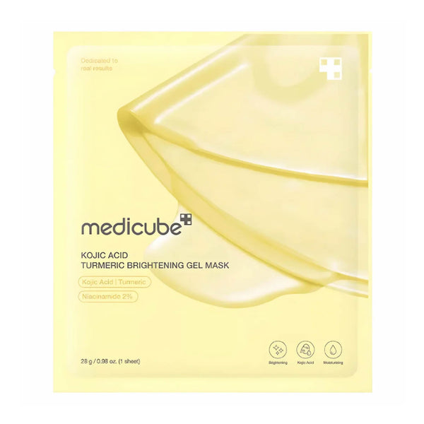MEDICUBE - KOJIC ACID TURMERIC BRIGHTENING GEL MASK (1)