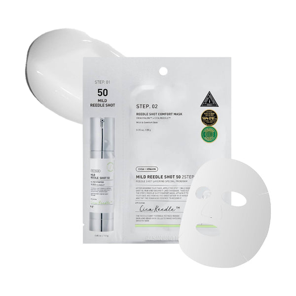 VT COSMETICS - MILD REEDLE SHOT 50 2-STEP MASK